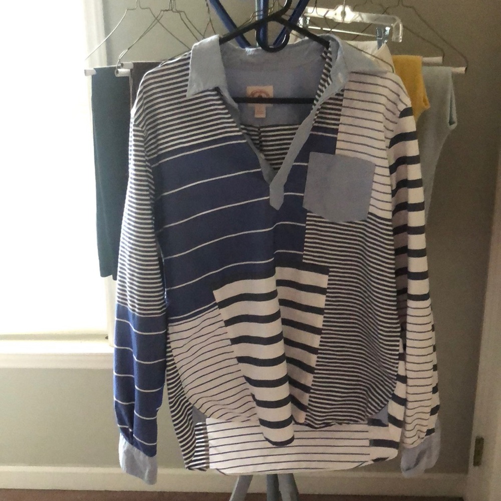 Brooks brothers pop over shirt